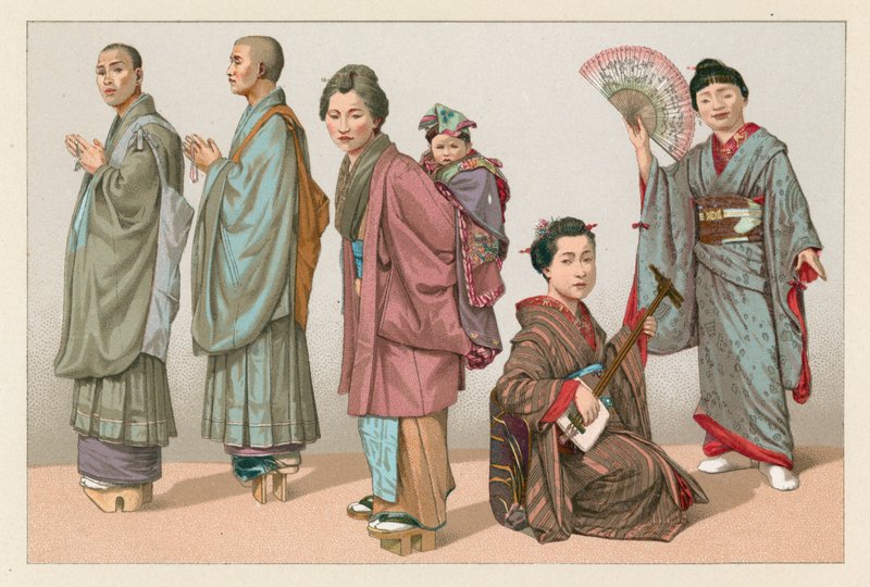 Japan Costume by French School