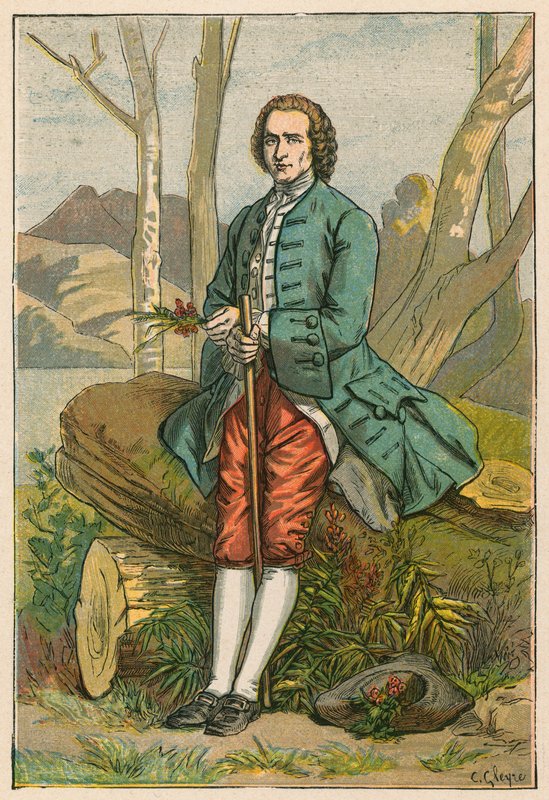 Jean-Jacques Rousseau by French School