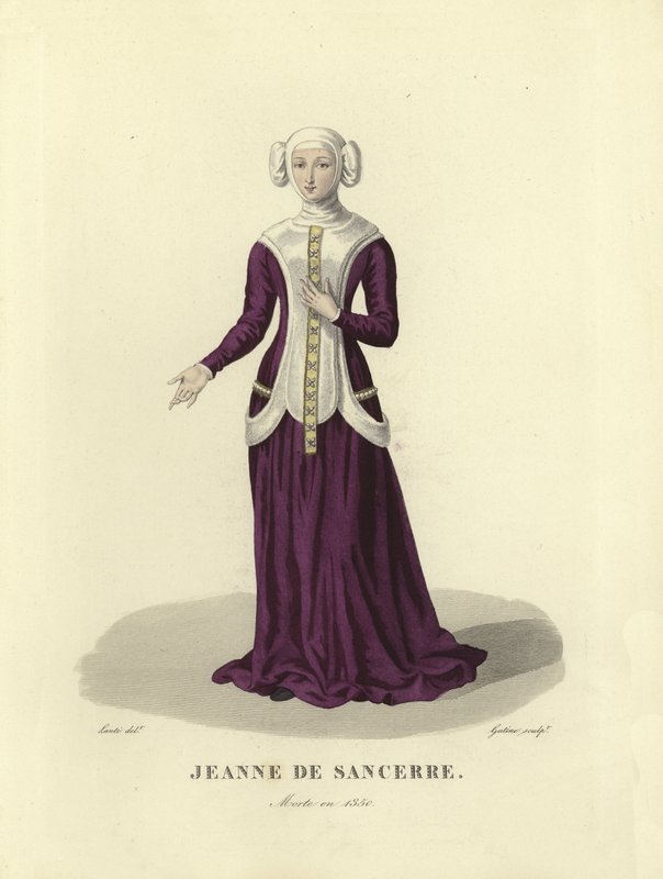 Jeanne de Sancerre by French School
