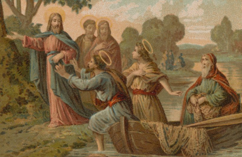 Jesus Christ Enlisting His Fishers of Men by French School