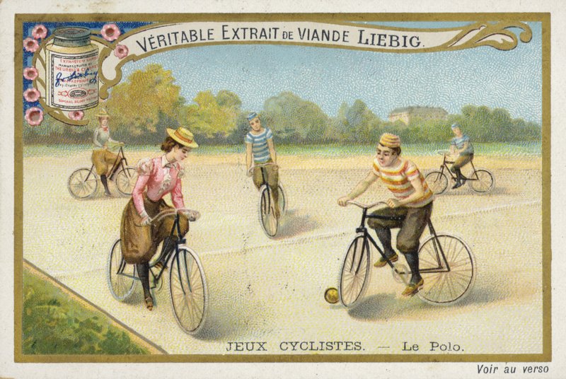 Cycling Games, Playing Polo by French School
