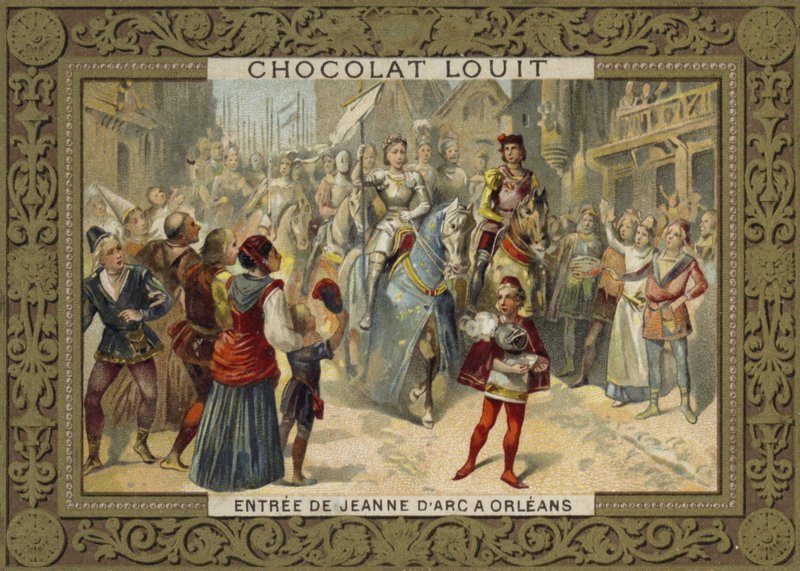 Joan of Arc entering Orleans, 1429 by French School