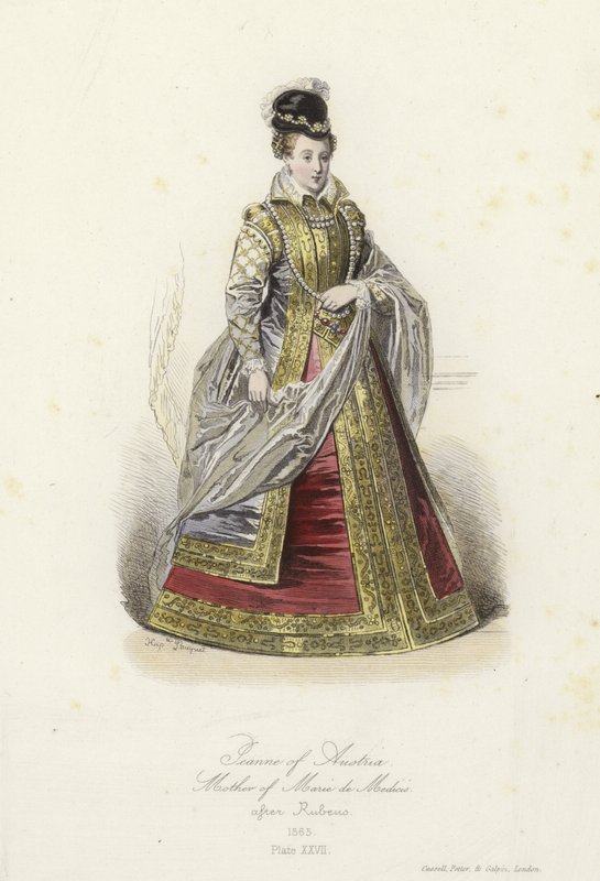 Joanna of Austria, mother of Marie de Medici by French School