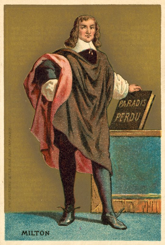 John Milton, English poet by French School