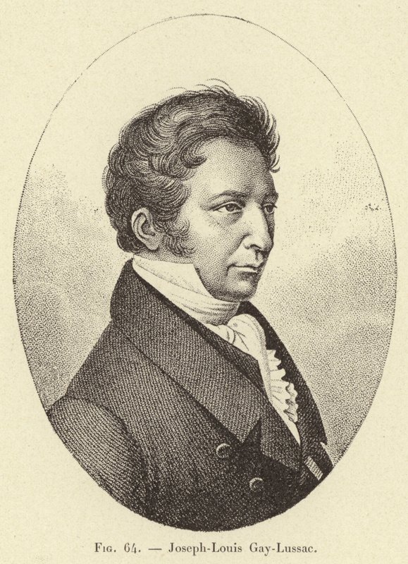 Joseph-Louis Gay-Lussac by French School