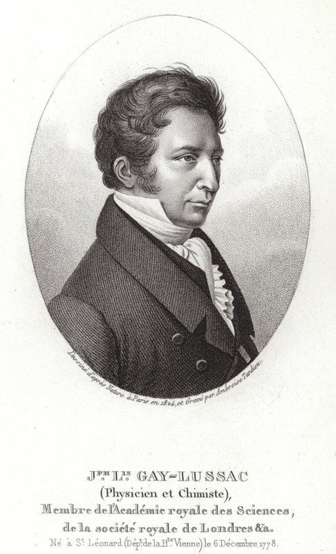 Joseph Louis Gay-Lussac by French School