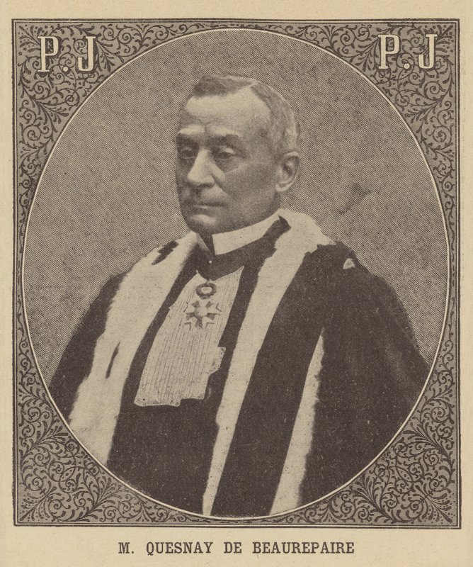 Jules Quesnay de Beaurepaire, French Judge by French School