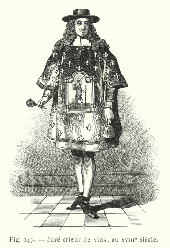 Sworn Wine Crier, in the 18th Century by French School