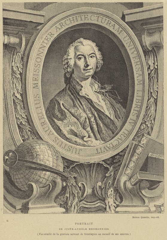 Juste-Aurele Meissonnier, French goldsmith, artist, architect and furniture designer by French School