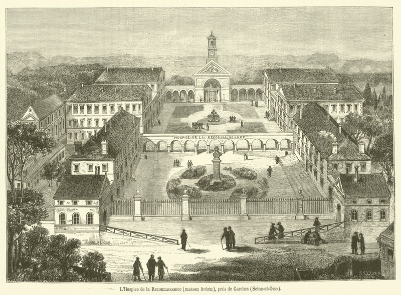 The Hospice of Gratitude, Brezin House, near Garches, Seine-et-Oise by French School