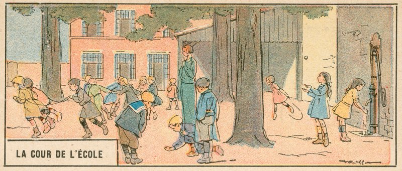 The Schoolyard by French School