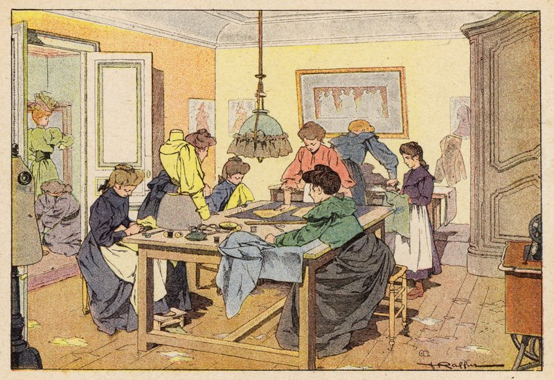 The Couturier by French School