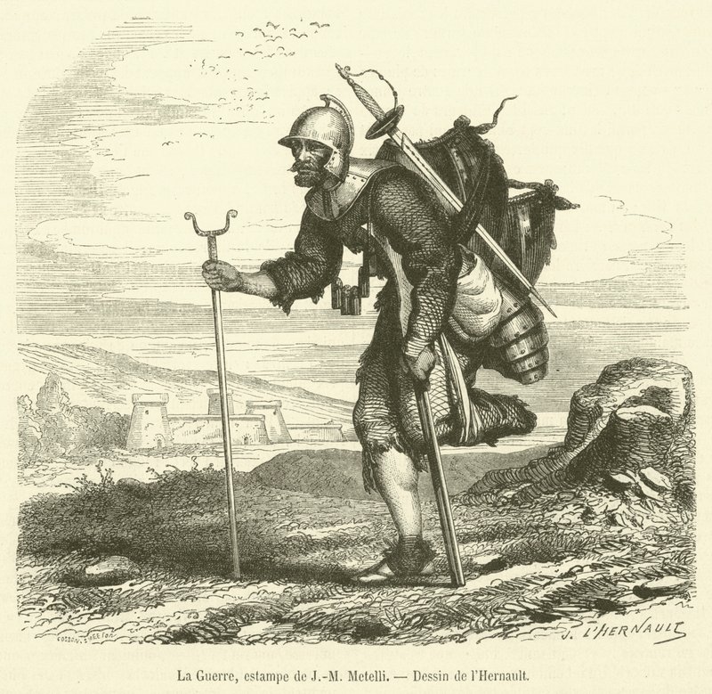 The War by French School