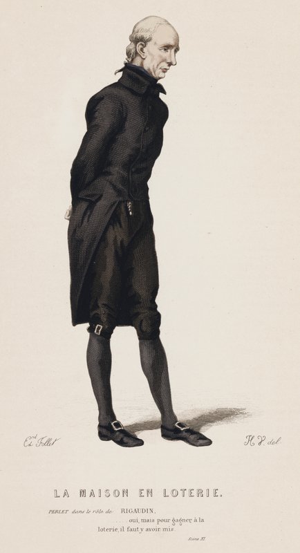 La Maison En Loterie, Scene XI by French School