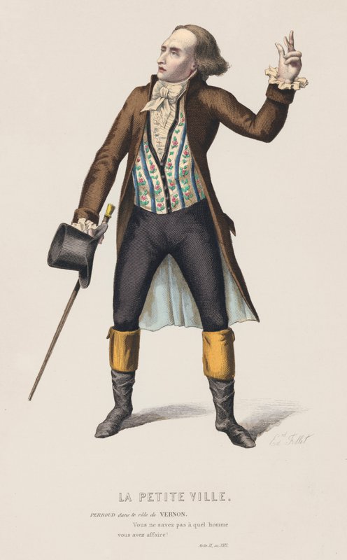 La Petite Ville, Act II, Scene XVII by French School