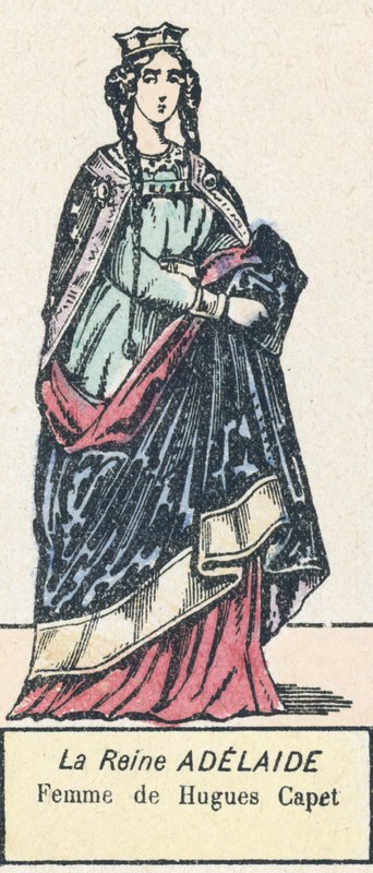 Queen Adelaide, Wife of Hugh Capet by French School