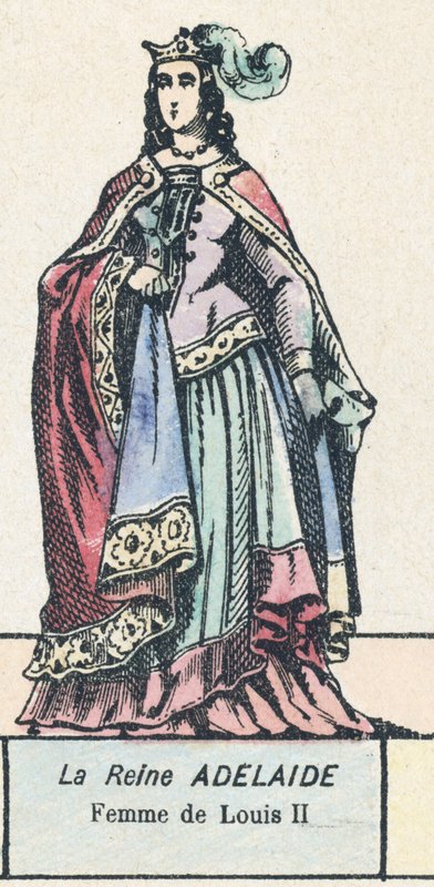 Queen Adelaide, Wife of Louis II by French School
