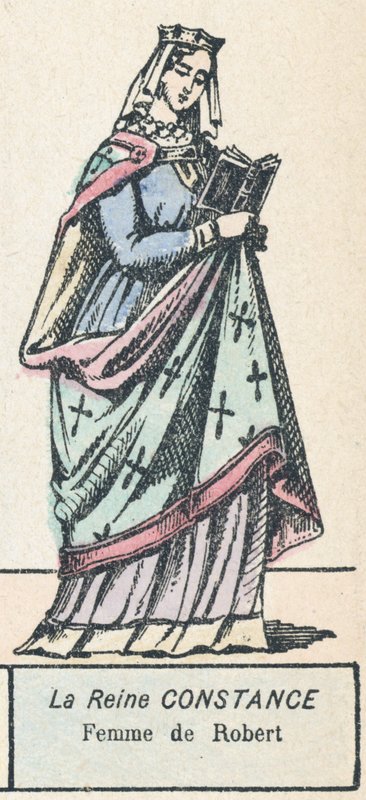 Queen Constance, Wife of Robert by French School
