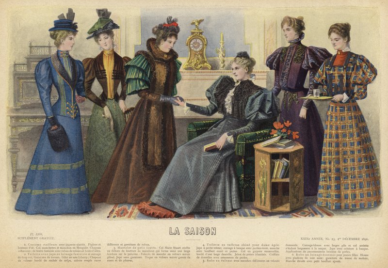 The Season Fashions by French School