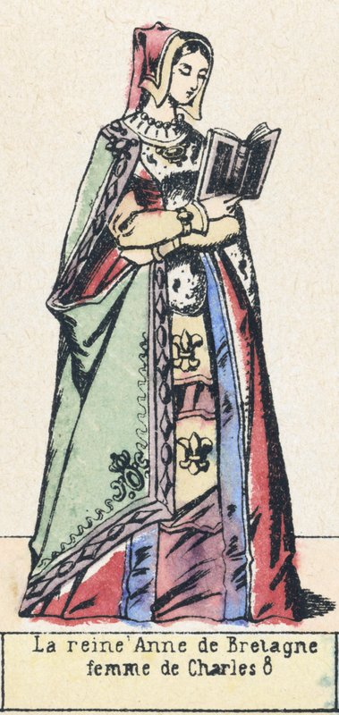 Queen Anne of Brittany, Wife of Charles VIII by French School