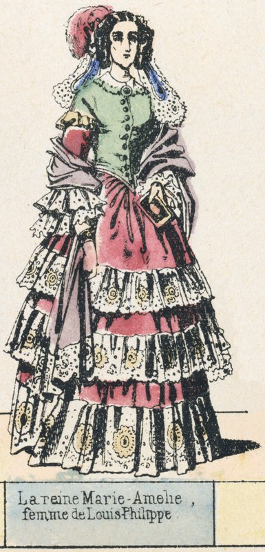 Queen Marie-Amelie, wife of Louis-Philippe by French School