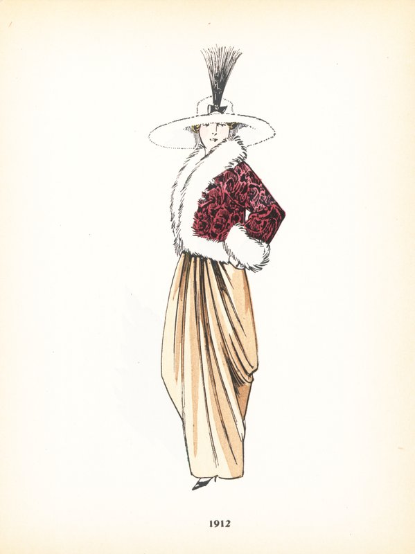 Ladies fashion, 1912 by French School