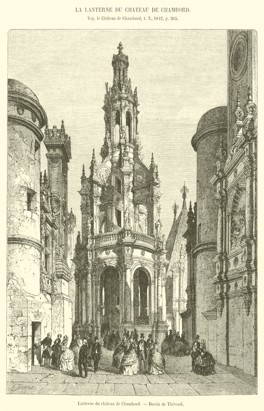Lantern of the Chateau de Chambord by French School