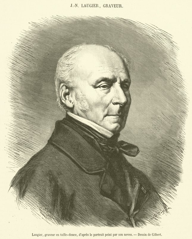 Laugier, Engraver in Intaglio (engraving) by French School