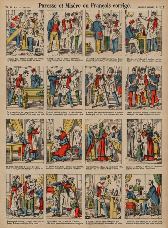Laziness and Misery, or Francois Corrected by French School