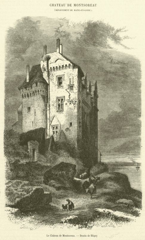 The Chateau de Montsoreau by French School
