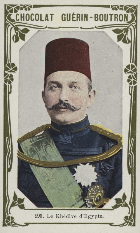 The Khedive of Egypt by French School