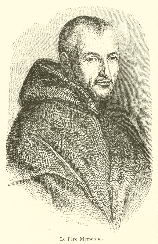 Father Mersenne by French School