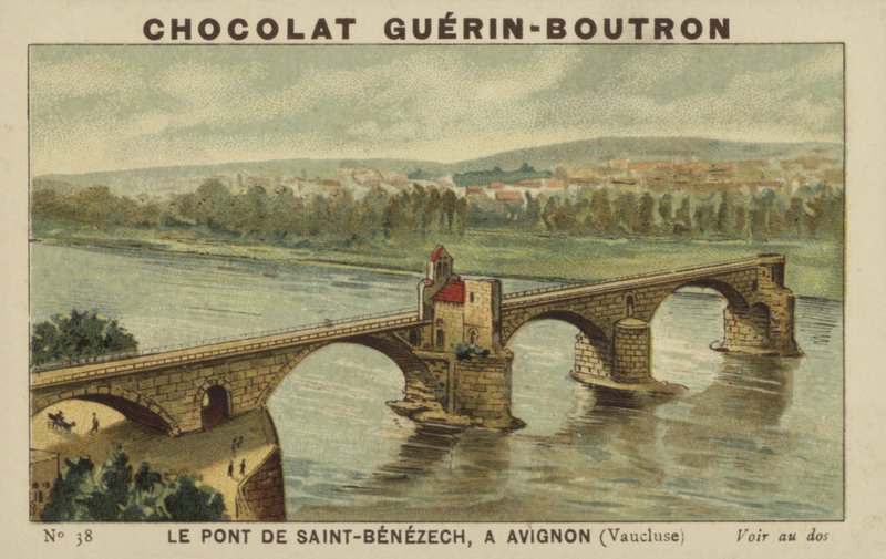 Saint-Benezech Bridge, Avignon, Vaucluse by French School