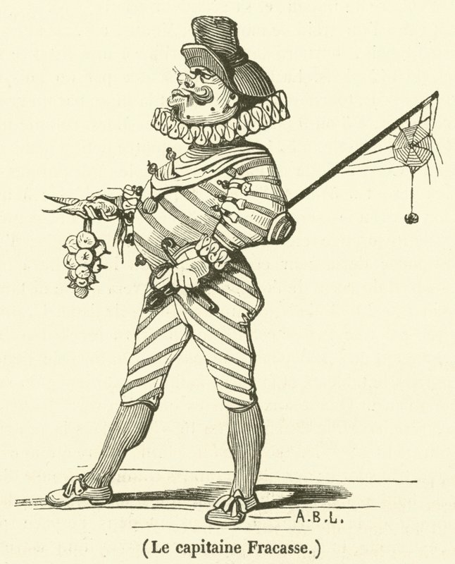 Captain Fracasse by French School