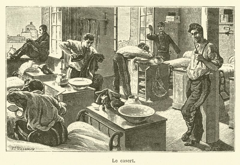 The Casert by French School