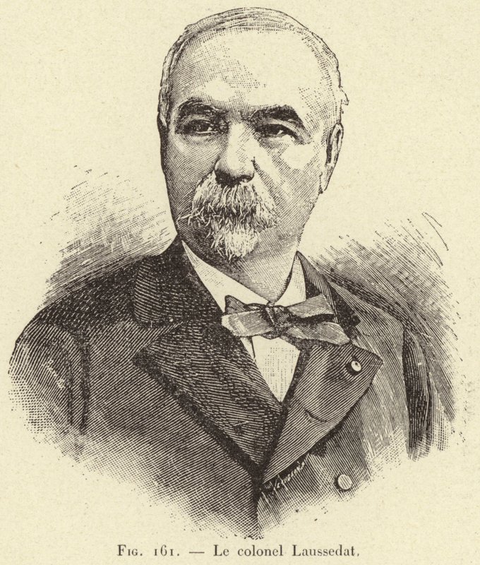 Colonel Laussedat (engraving) by French School
