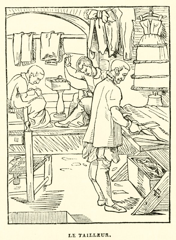 The Tailor by French School
