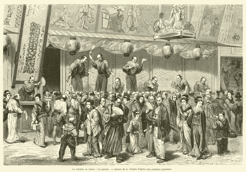 Theatre in Japan, The parade by French School