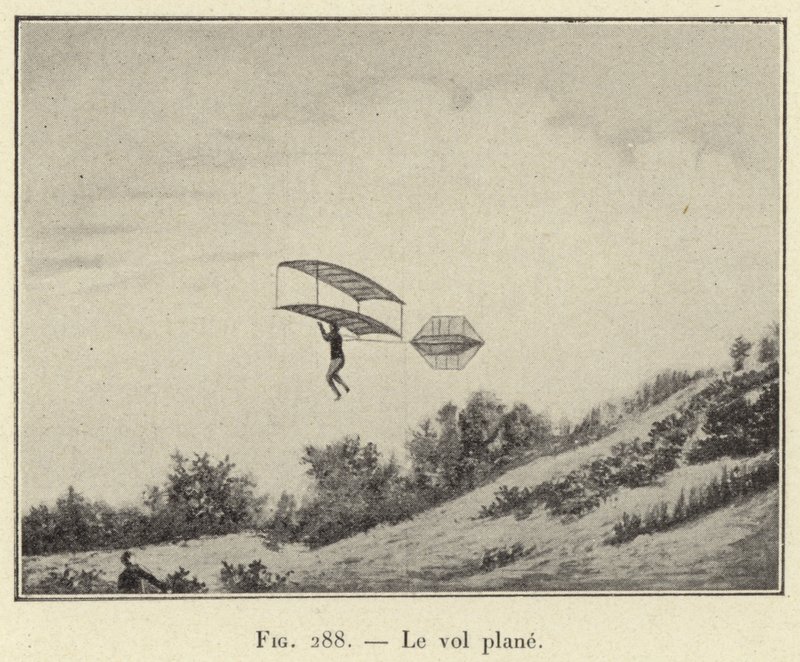 The Gliding Flight by French School