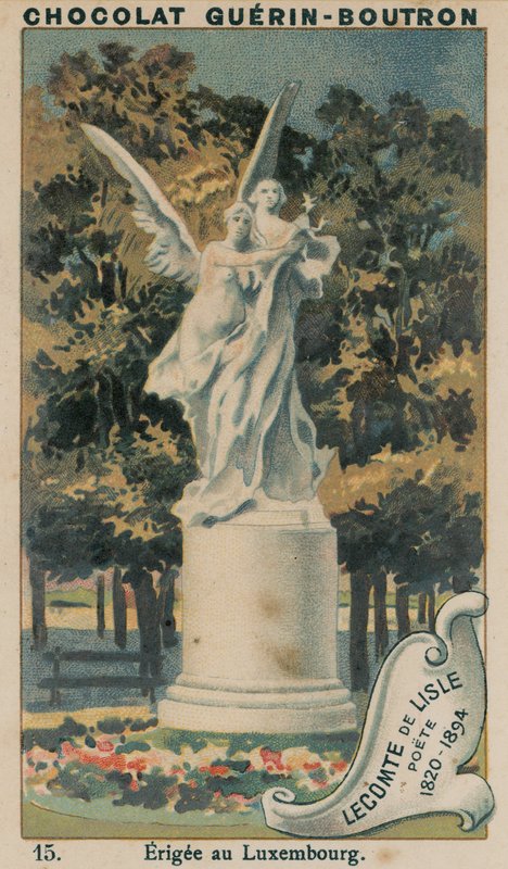 Lecomte de Lisle, Poet, 1820-1894, Erected at Luxembourg by French School