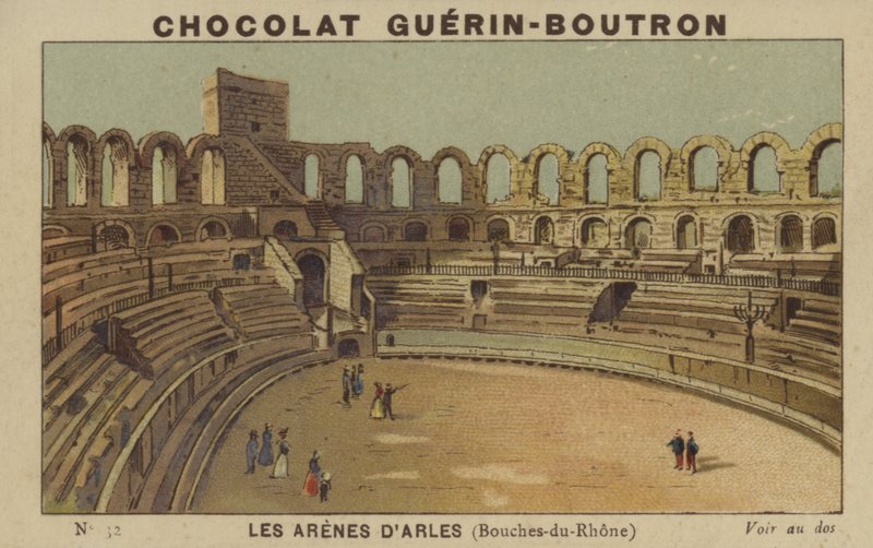 The Arenas of Arles, Bouches-du-Rhone by French School