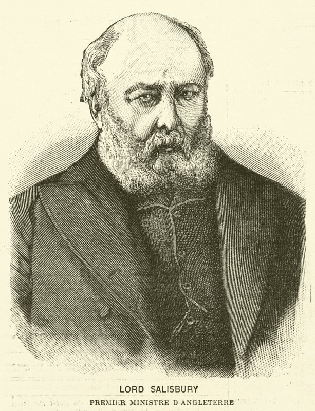 Lord Salisbury, British Prime Minister by French School