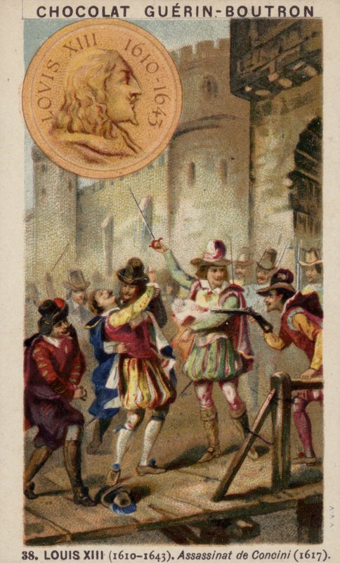 Louis III of France and the assassination of Concino Concini, Marquis d