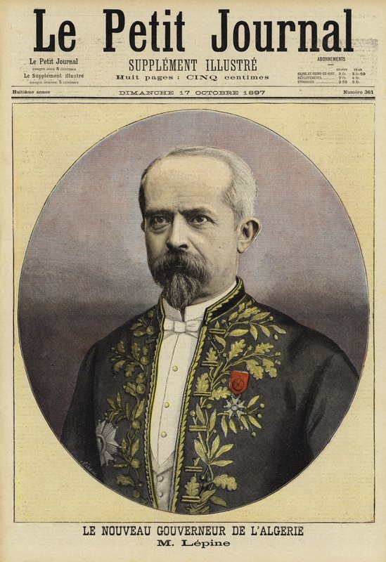 Louis Lepine, New French Governor of Algeria, 1897 by French School