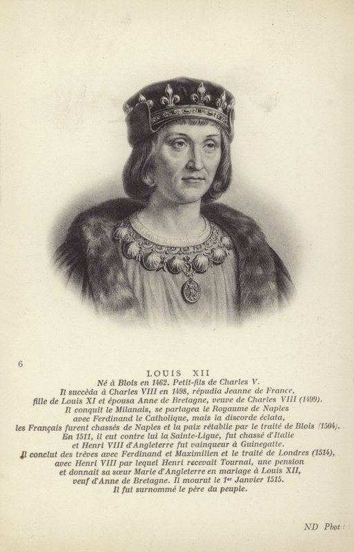 Louis XII by French School