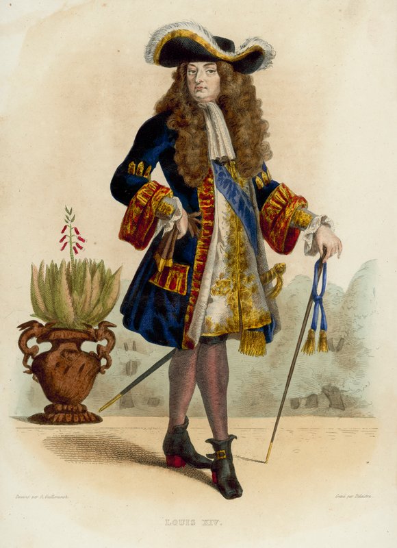 Louis XIV by French School