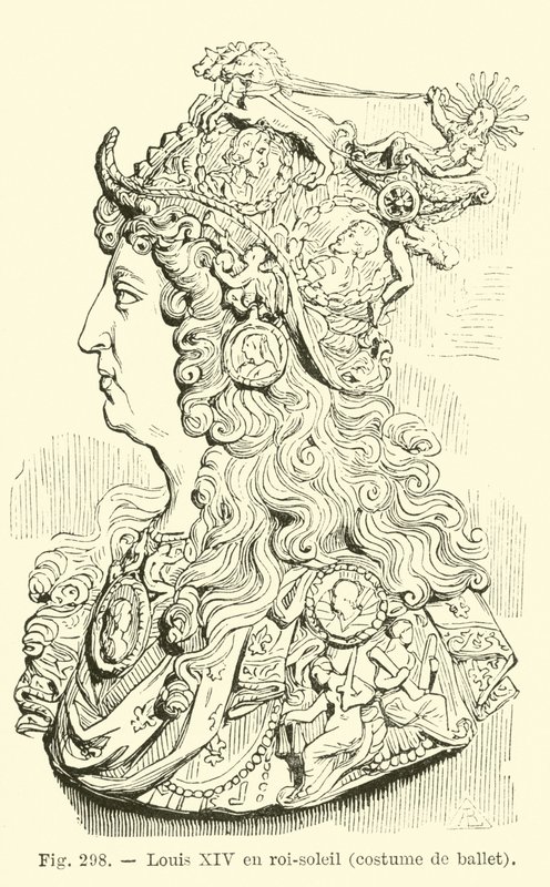 Louis XIV of France by French School