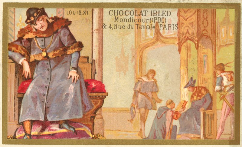 Louis XI of France by French School