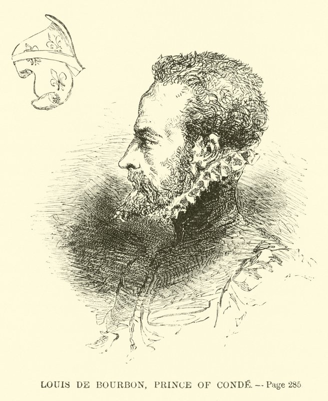 Louis de Bourbon, Prince of Conde by French School