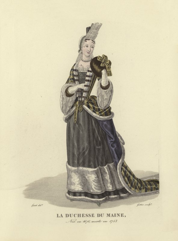 Louise Benedicte de Bourbon, Duchess of Maine by French School